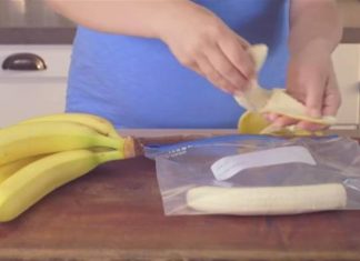 Ξεφλουδίζει τρεις Μπανάνες, τις κλείνει Αεροστεγώς και τις βάζει στην Κατάψυξη. Το Αποτέλεσμα; Θα σας Ξετρελάνει!