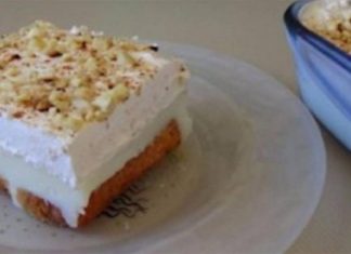 Εκμέκ της γιαγιάς πολίτικο εύκολο με φρυγανιές