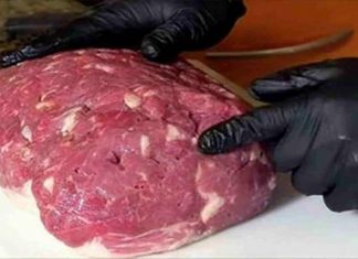 Προσοχή! Αν δείτε ένα τέτοιο κρέας πετάξτε το αμέσως…Βλάπτει την υγεία σας