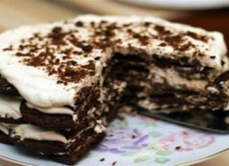 Το πιο εύκολο γλυκό ψυγείου με μόνο 3 υλικά – Έτοιμο σε 5 λεπτά και χωρίς ψήσιμο