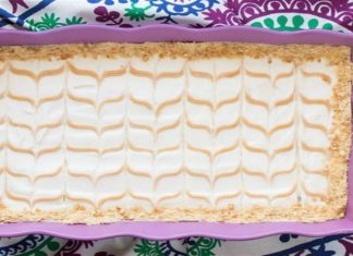 Πεντανόστιμο και τραγανό γλυκό ψυγείου με μπισκότα