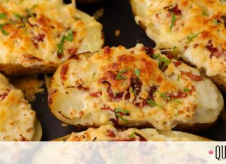 Η εύκολη συνταγή για γεμιστές πατάτες φούρνου