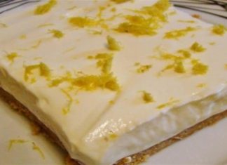 Γλυκό ψυγείου… κόλαση με ζαχαρούχο γάλα, γιαούρτι και λεμόνι