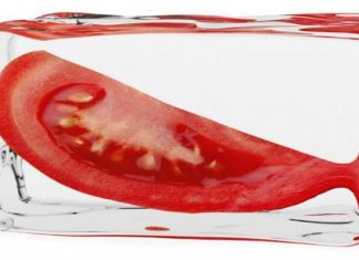 Έφτιαξε ένα παγάκι με ντομάτα, το έβαλε στο πρόσωπό της και…