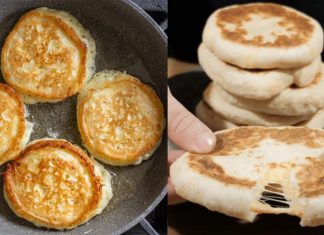 Πίτες στο τηγάνι: Ξεχωριστή συνταγή για αφράτες πιτούλες με τυρί και γιαούρτι που γίνονται πεντανόστιμες