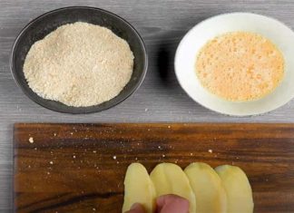 Τρίβει ψωμί και τυρί και βουτάει μέσα πατάτα – Μόλις δείτε το αποτέλεσμα θα τρέξετε να το κάνετε