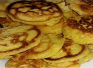 Αφράτες τηγανίτες με φέτα