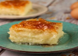 Κρεμώδες γαλακτοπούρεκο με κανέλα – Παραδοσιακή συνταγή