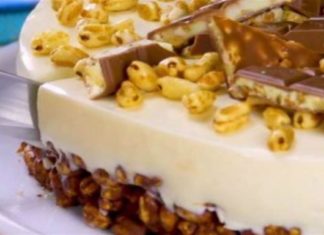 Γλυκό ψυγείου με ζαχαρούχο γάλα