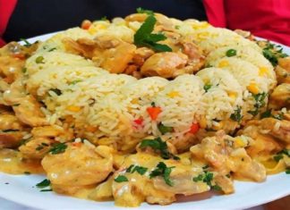 Λαχταριστό κοτόπουλο αλά κρεμ με κρέμα τυριού και μανιτάρια (Video)