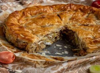 Η πιο εύκολη αλμυρή βασιλόπιτα – κρεατόπιτα από την Αργυρώ Μπαρμπαρίγου