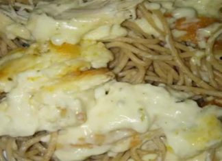 Μακαρόνια με κοτόπουλο και μπεσαμέλ