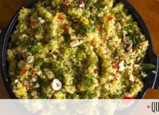 Συνταγή του Άκη Πετρετζίκη για κουσκούς με τζίντζερ και φουντούκια