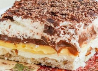 Εύκολο, λαχταριστό και κρεμώδες γλυκό ψυγείου – Γρήγορη συνταγή