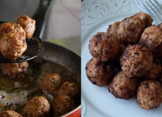 Τηγανιτά κεφτεδάκια: Συνταγή της γιαγιάς για αφράτους κεφτέδες που μοσχομυρίζουν σε όλη τη γειτονιά