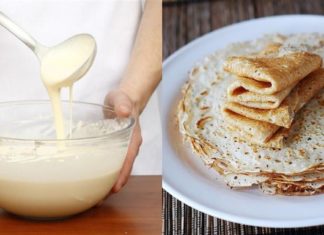 Συνταγή για σπιτικές κρέπες που γίνονται στη στιγμή