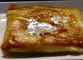 Φέτα σαγανάκι με μέλι