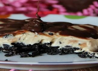 Υπέροχο γλυκό ψυγείου με μπισκότα oreo – Έτοιμο σε 15 λεπτά!