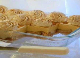 Υπέροχο γλυκό ψυγείου με φρυγανιές!