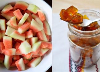 Εύκολη συνταγή για γλυκό του κουταλιού καρπούζι, για να το τρώτε μέχρι τον χειμώνα