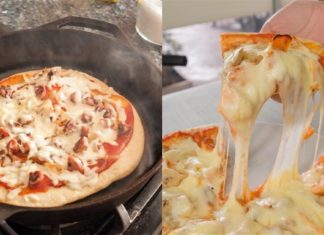 Πίτσα της τεμπέλας: Πεντανόστιμη συνταγή με λίγα υλικά που γίνεται στο τηγάνι σε ελάχιστο χρόνο