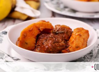 Λαχταριστό μοσχάρι στιφάδο με κυδώνια (Σοφιγάδο)