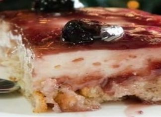 Νηστίσιμο και γρήγορο γλυκό ψυγείου με φρυγανιές