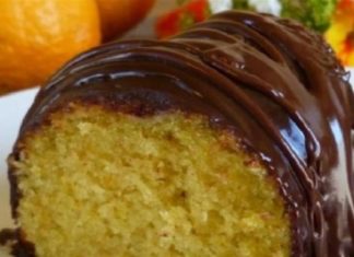 Λαχταριστό νηστίσιμο κέικ με πορτοκάλι και σοκολάτα!