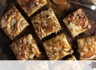 Φοκάτσια με μήλα και καραμέλα από τον Άκη Πετρετζίκη