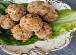 Κεφτεδάκια πανέ στο φούρνο