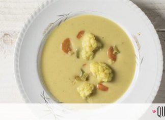 Άκης Πετρετζίκης: Αντιοξειδωτική σούπα με κουνουπίδι και κουρκουμά