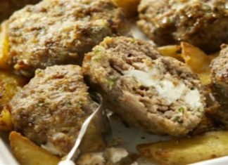 Μπιφτέκι ταψιού με φέτα!