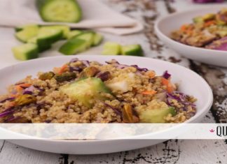 Σαλάτα με κινόα και λαχανικά