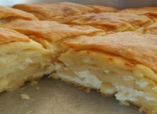 Η τυρόπιτα που θέλει 2 υλικά και είναι έτοιμη σε 10 λεπτά