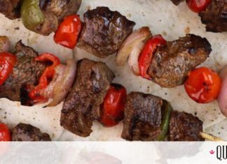 Γρήγορα μοσχαρίσια σουβλάκια