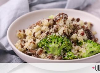 Πεντανόστιμο τηγανητό ρύζι από κουνουπίδι