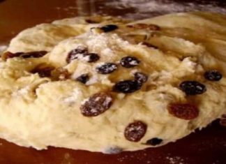 Σταφιδόψωμο νόστιμο και νηστίσιμο με λίγα υλικά που όλοι έχουμε σπίτι