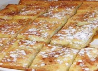 Υπέροχο πρωινό με ψωμί του τοστ στο φούρνο!