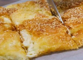 Σουφλεδένια τυρόπιτα από τα χεράκια της γιαγιάς – Έτοιμη σε 10 λεπτά! (video)