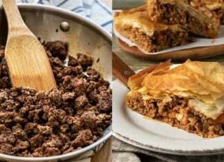 Ζουμερή κιμαδόπιτα: Σπιτική συνταγή για πίτα με κιμά και τραγανό φύλλο