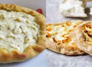 Τυρένια Φολεγάνδρου: Η τυρόπιτα που θυμίζει τάρτα και έχει ζύμη πίτσας – Εύκολη και γρήγορη συνταγή σε 20′