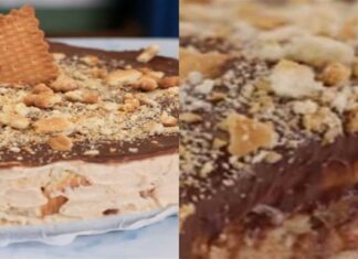 Σοκολατένια απόλαυση: Γλυκό ψυγείου με 4 υλικά έτοιμο σε χρόνο ρεκόρ (Video)