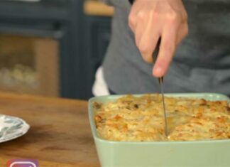 Σουφλέ ζυμαρικών με μανιτάρια – Συνταγή “κόλαση” από τα χεράκια του Γιώργου Τσούλη