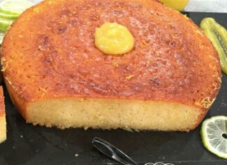 Με την λεμονόπιτα της Αργυρώ Μπαρμπαρίγου θα πάθεις κόλλημα – Χωρίς φύλλο με απολαυστική κρέμα