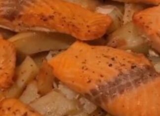 Σολωμός στο φούρνο από την Ευρυδίκη Βαλαβάνη – Με αυτά τα “μάγια” δένει τον Βασάλο