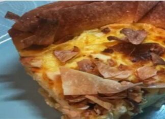 Λαχταριστή συνταγή: Τυρόπιτα «φωλιά» με αρσενικό Νάξου και ακόμη 2 τυριά