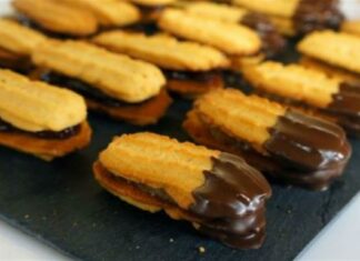 Μπισκοτάκια πτι φουρ με σοκολάτα και κανέλα από την Βέφα Αλεξιάδου – Μπουκιά και… γλυκός “θάνατος”