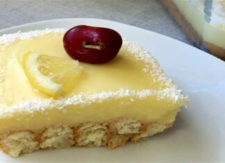 Εύκολο και νόστιμο: Γλυκό ψυγείου με μαγειρική σόδα και γιαούρτι έτοιμο σε 5′