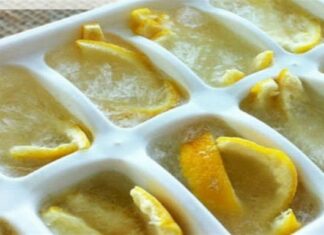 Κόψτε τα λεμόνια, βάλτε τα σε μια παγοκύστη και τοποθετήστε τα στην κατάψυξη…Θα εκπλαγείτε