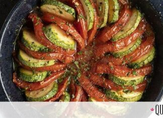 Άκης Πετρετζίκης: Ρατατούι με ντομάτα και κολοκυθάκι